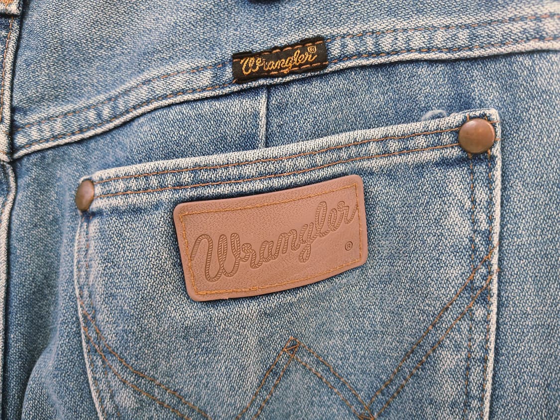 WRANGLER 밑단슬릿 워싱데님 상품이미지5