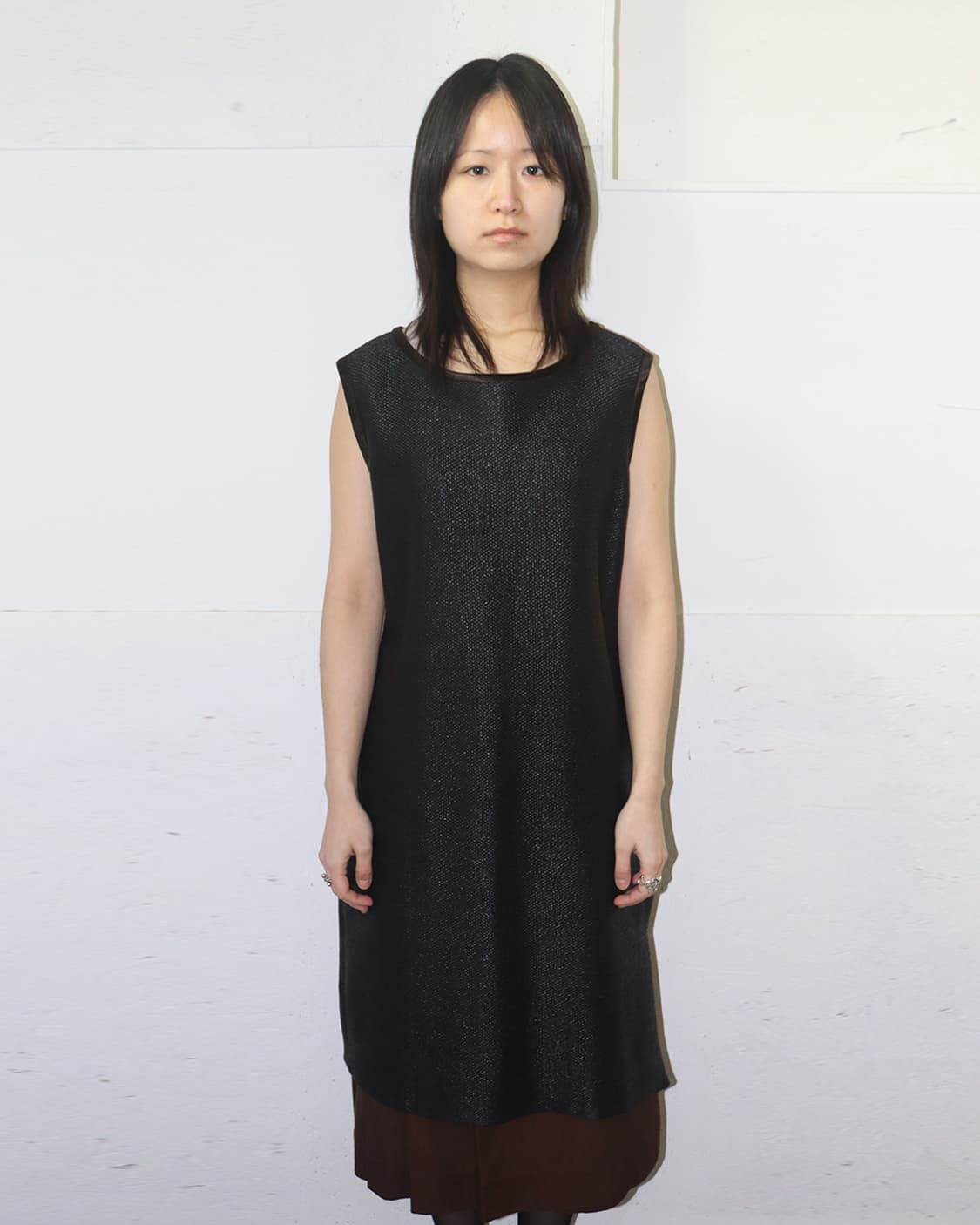 입생로랑 리브고슈 80s 비스코스 슬리브리스 원피스 상품이미지1