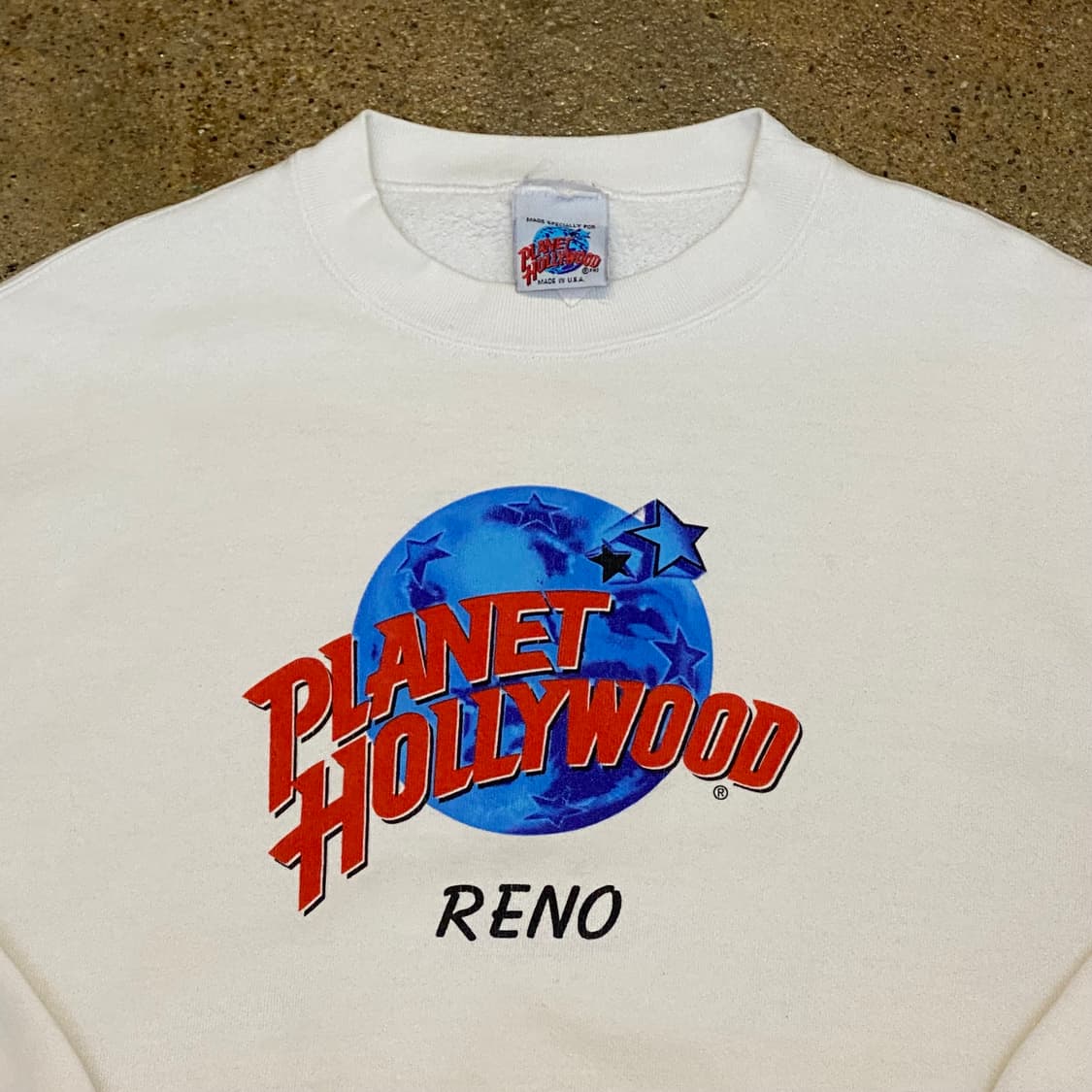 USA 미국 빈티지 PLANET HOLLYWOOD 맨투맨 상품이미지2