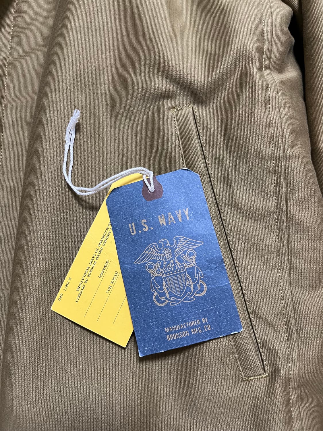 [새상품] 브론슨 N-1 덱 자켓 대전판 상품이미지7