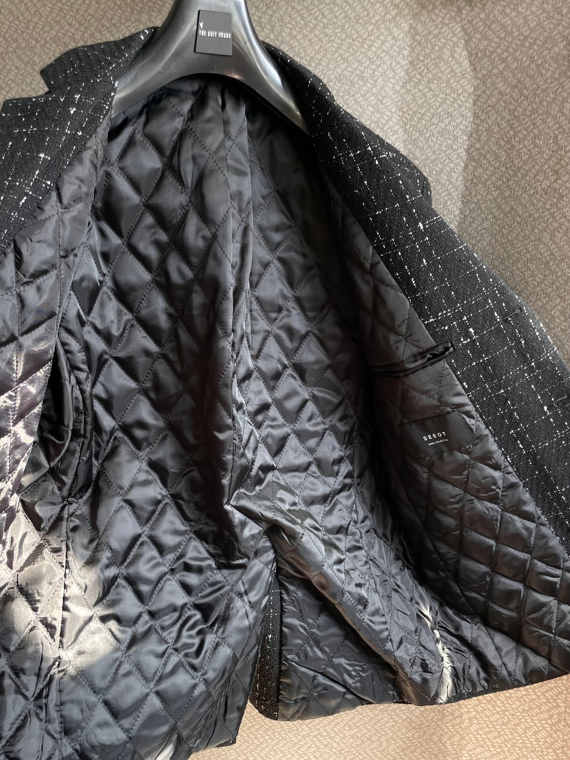 SEEOT 트위드 블레이저 3버튼 자켓 상품이미지9