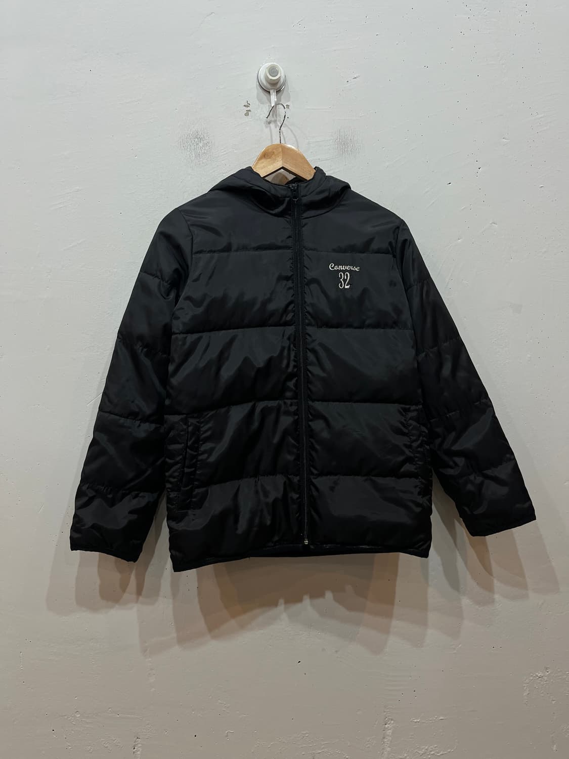 컨버스 재팬 패딩 블랙 M 상품이미지1