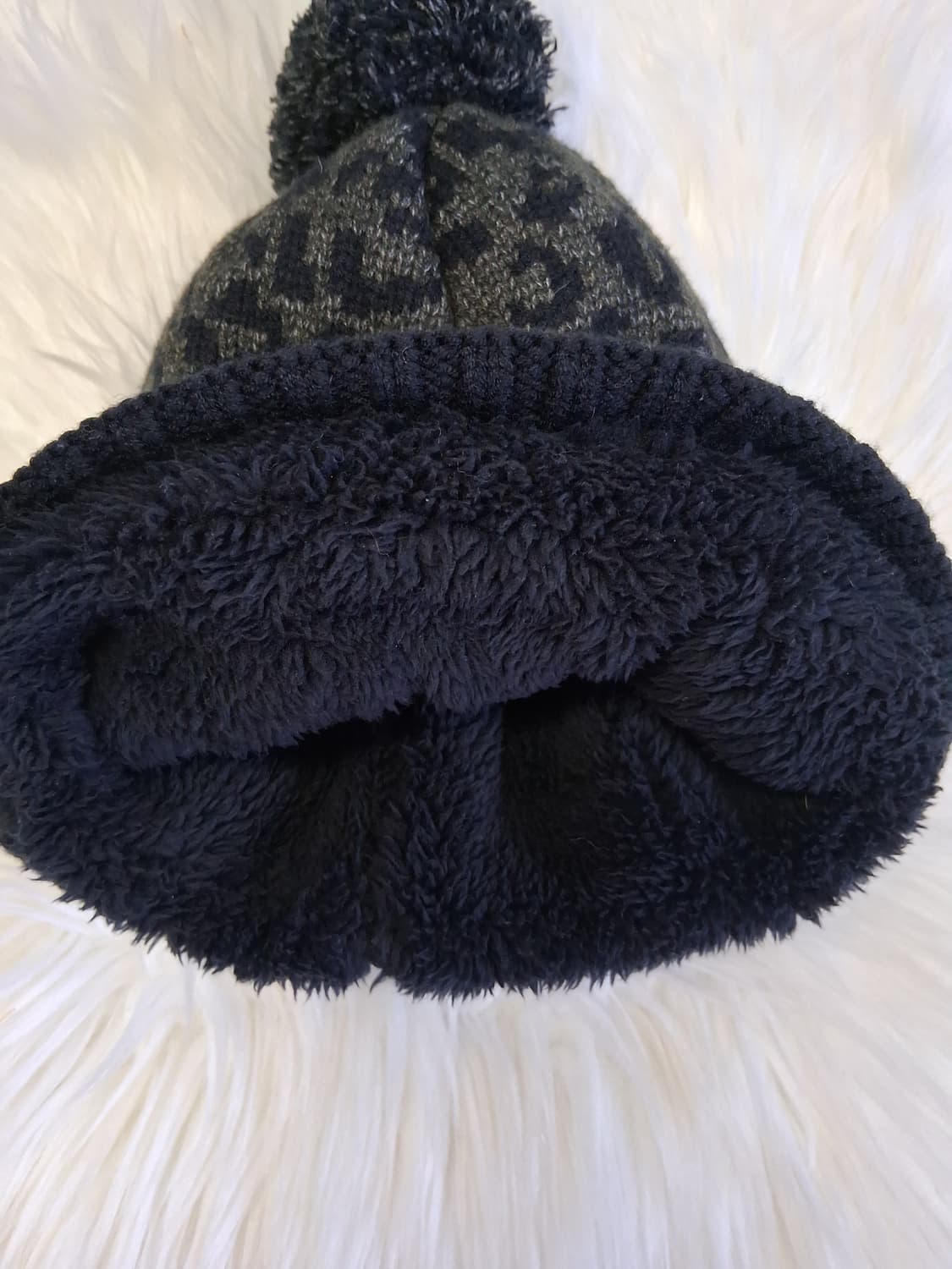 나이키 레오파드 털방울 비니#최상급# 상품이미지3