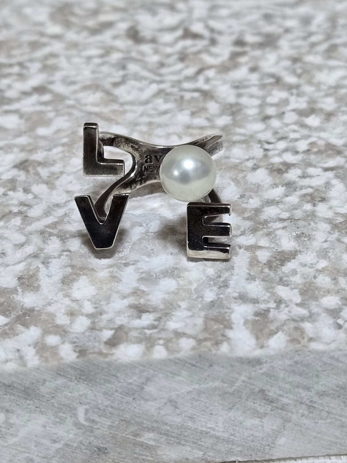 아베크 뉴욕 러브.펄 플레인링 상품이미지1