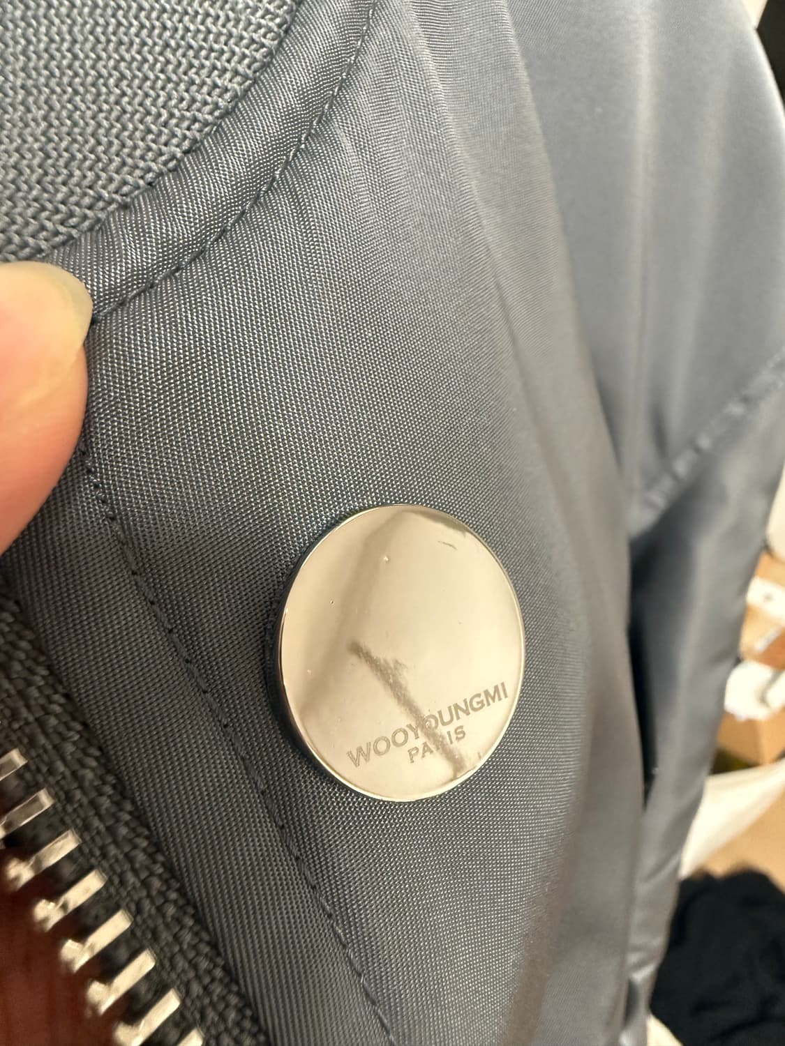 우영미 백로고 ma-1 봄버자켓 46  상품이미지3