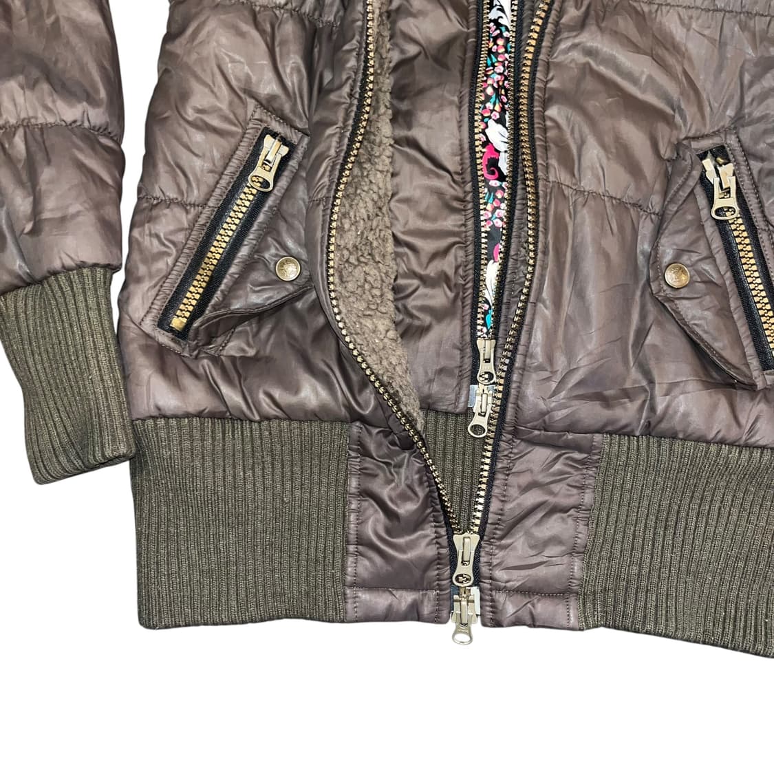 VonDutch 본더치 이중 투웨이 패딩 y2k펑크갸루 상품이미지3