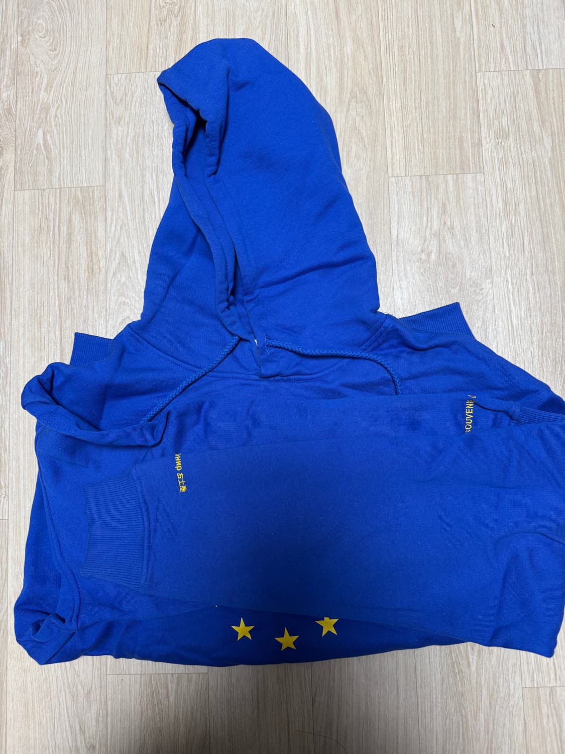 수베니어 유로 후드티 (M) 상품이미지3