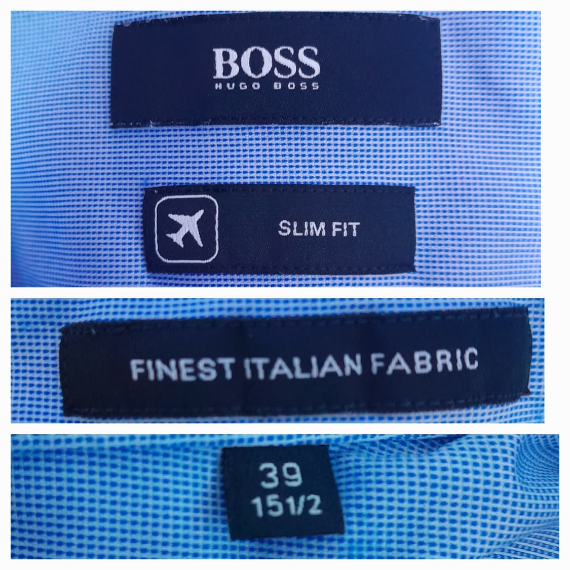 휴고보스 블랙라벨  트레블 셔츠 39/95~100 상품이미지5