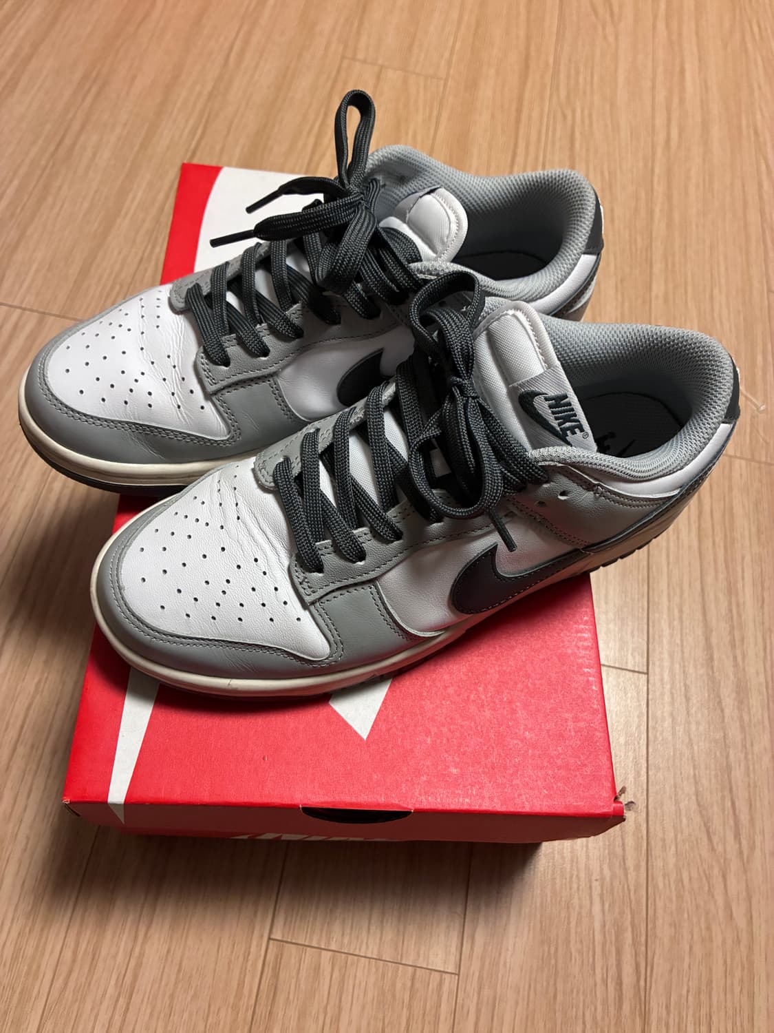 나이키 덩크 로우 라이트 스모크 그레이 245 상품이미지1