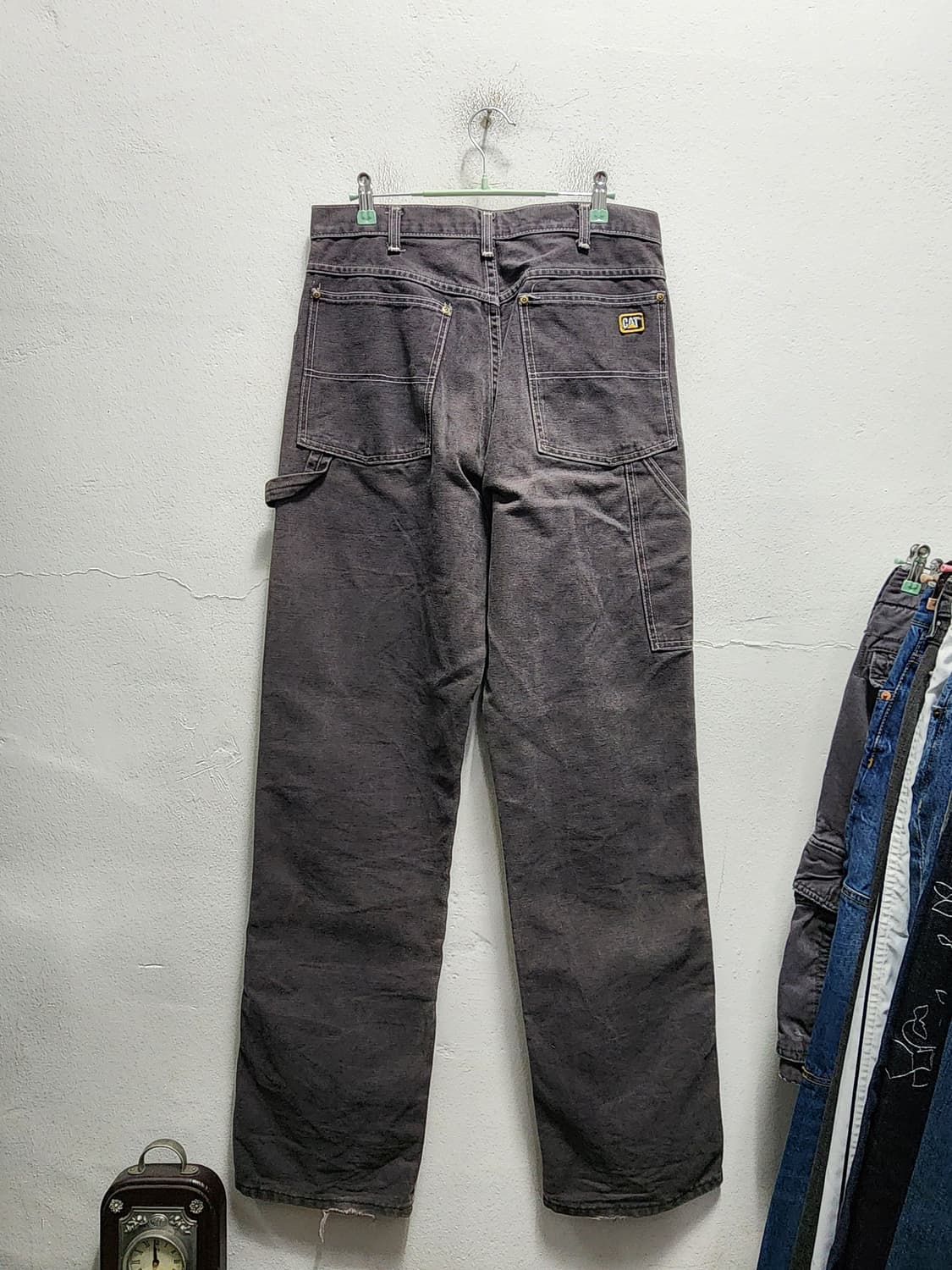 CAT 헤비코튼 워크웨어 더블니 워크팬츠 상품이미지1