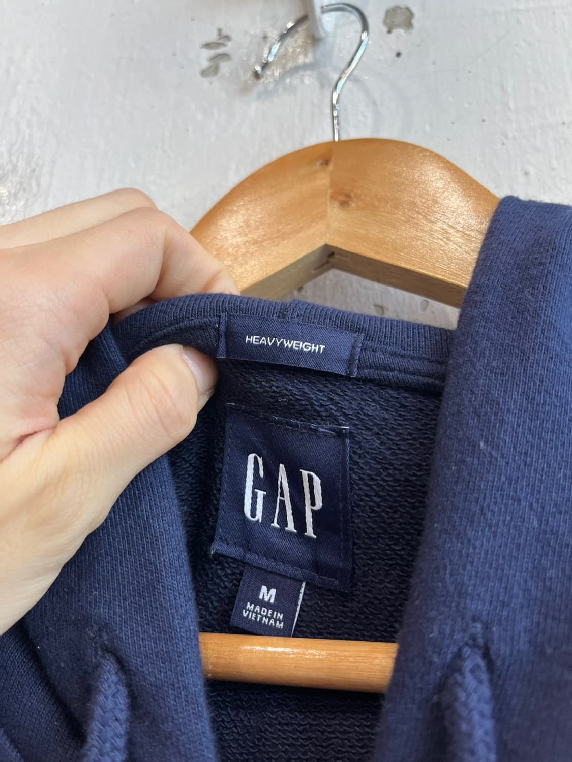 GAP 갭 재팬 30주년 후드집업 네이비 상품이미지7