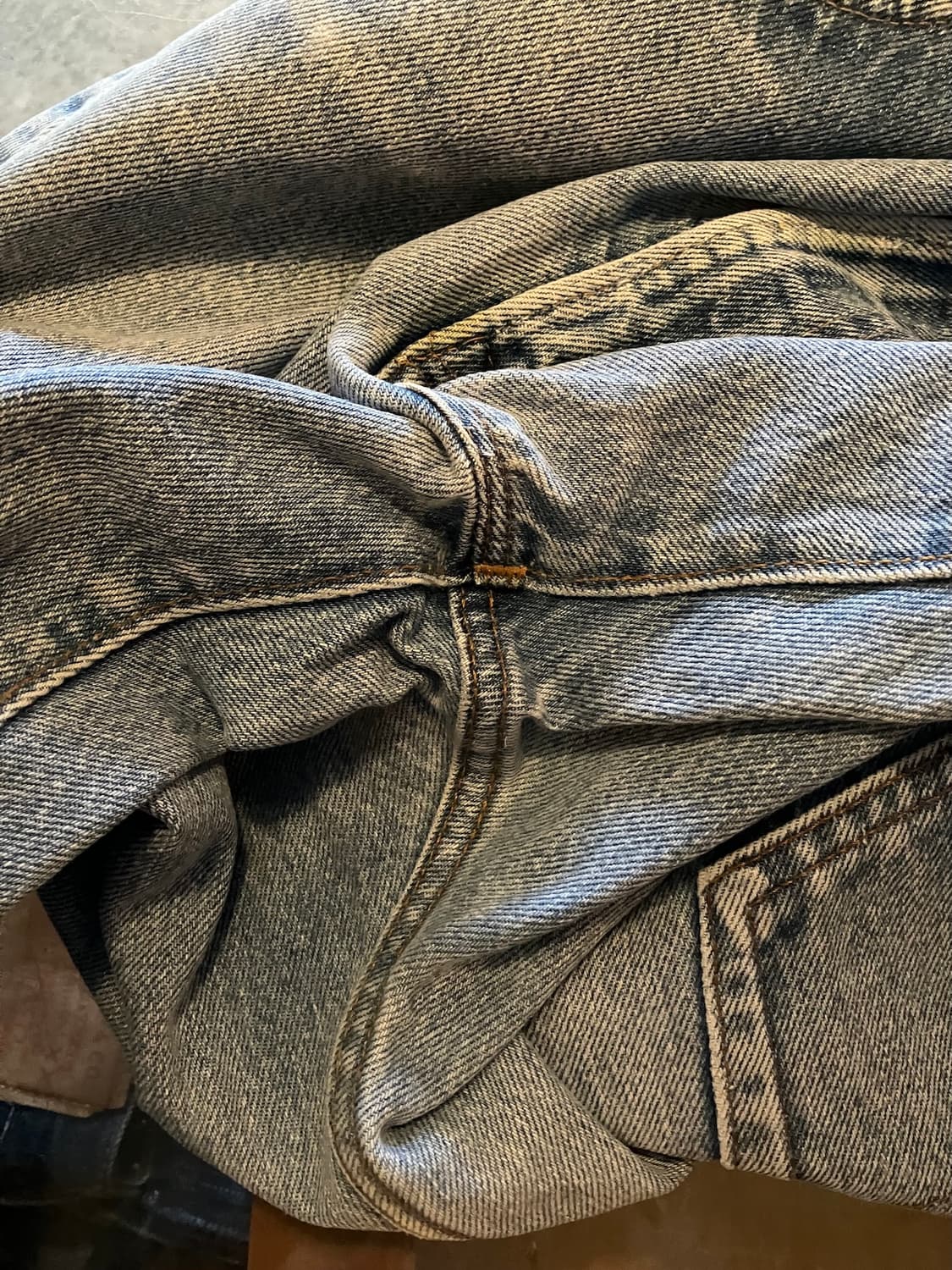 80s USA 빈티지 리바이스 517 부츠컷 데님 팬츠 상품이미지8