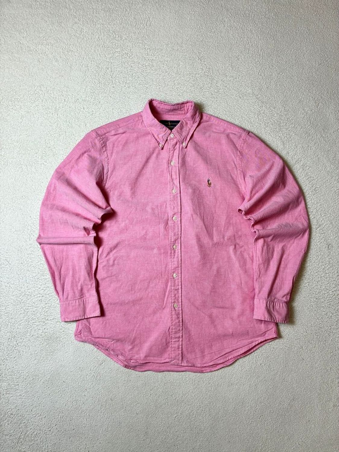 폴로 랄프로렌 옥스퍼드 자수 로고 셔츠 PN7480 상품이미지1