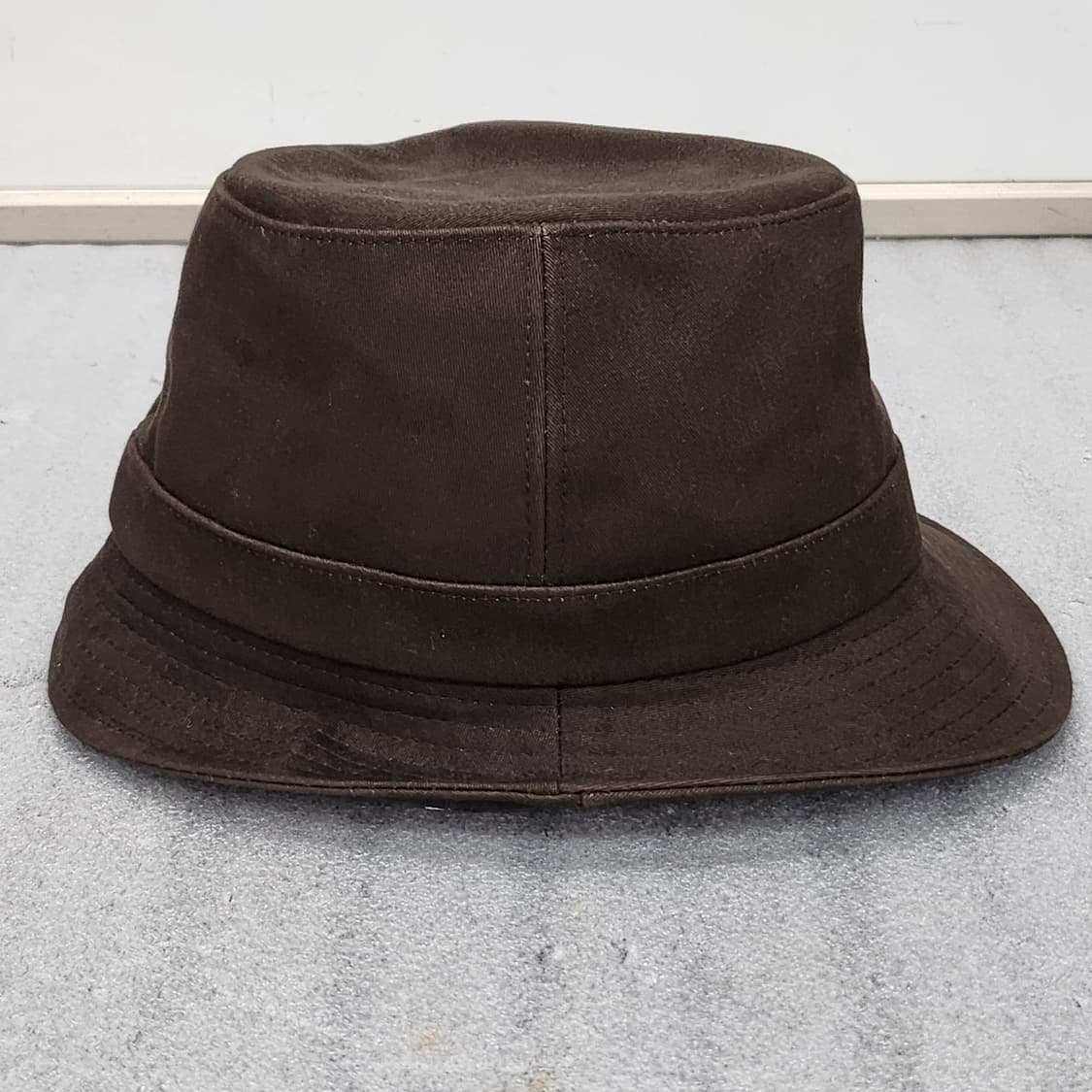 미착용 빈폴 정품 중절모 다크브라운 S(57) 상품이미지5
