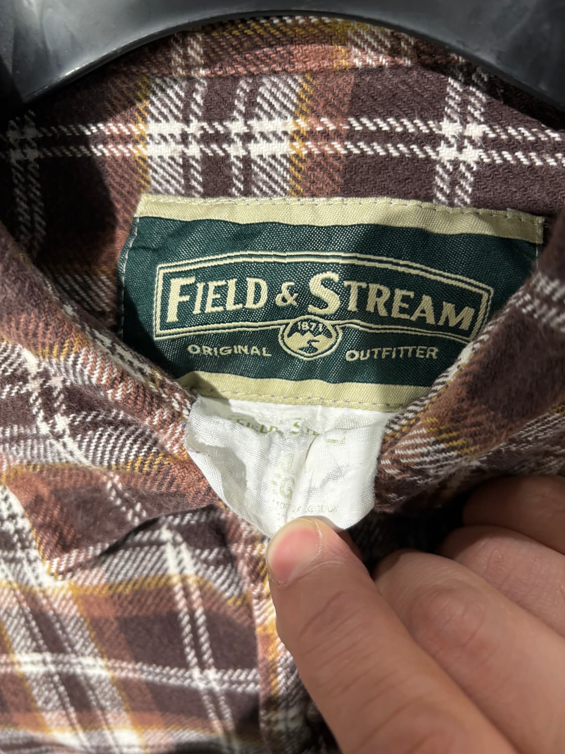 빈티지 플란넬 헤비 코튼 셔츠   상품이미지8