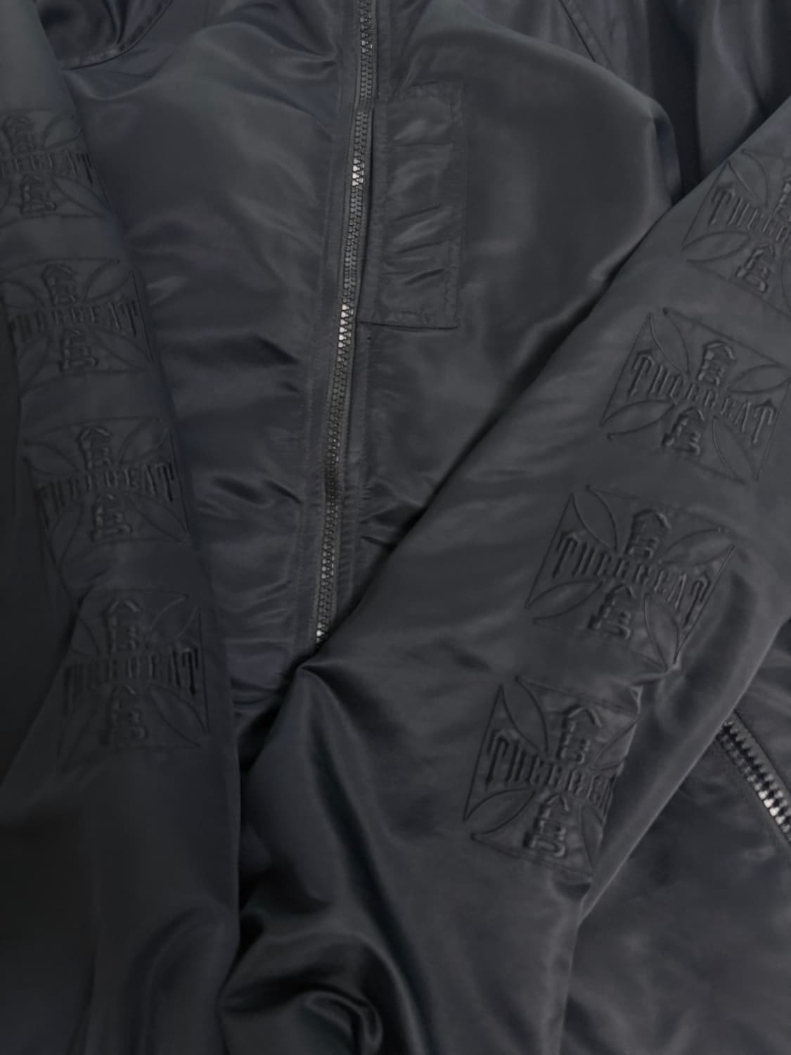알프레드 IRON CROSS NYLON JACKET/BLACK 상품이미지6