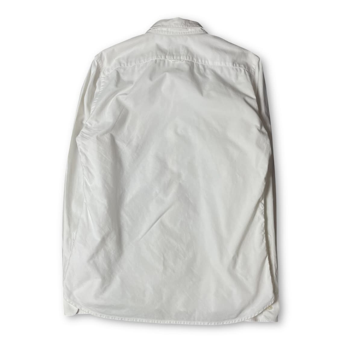 라코스테 화이트 원포켓 긴팔 셔츠 38 상품이미지2