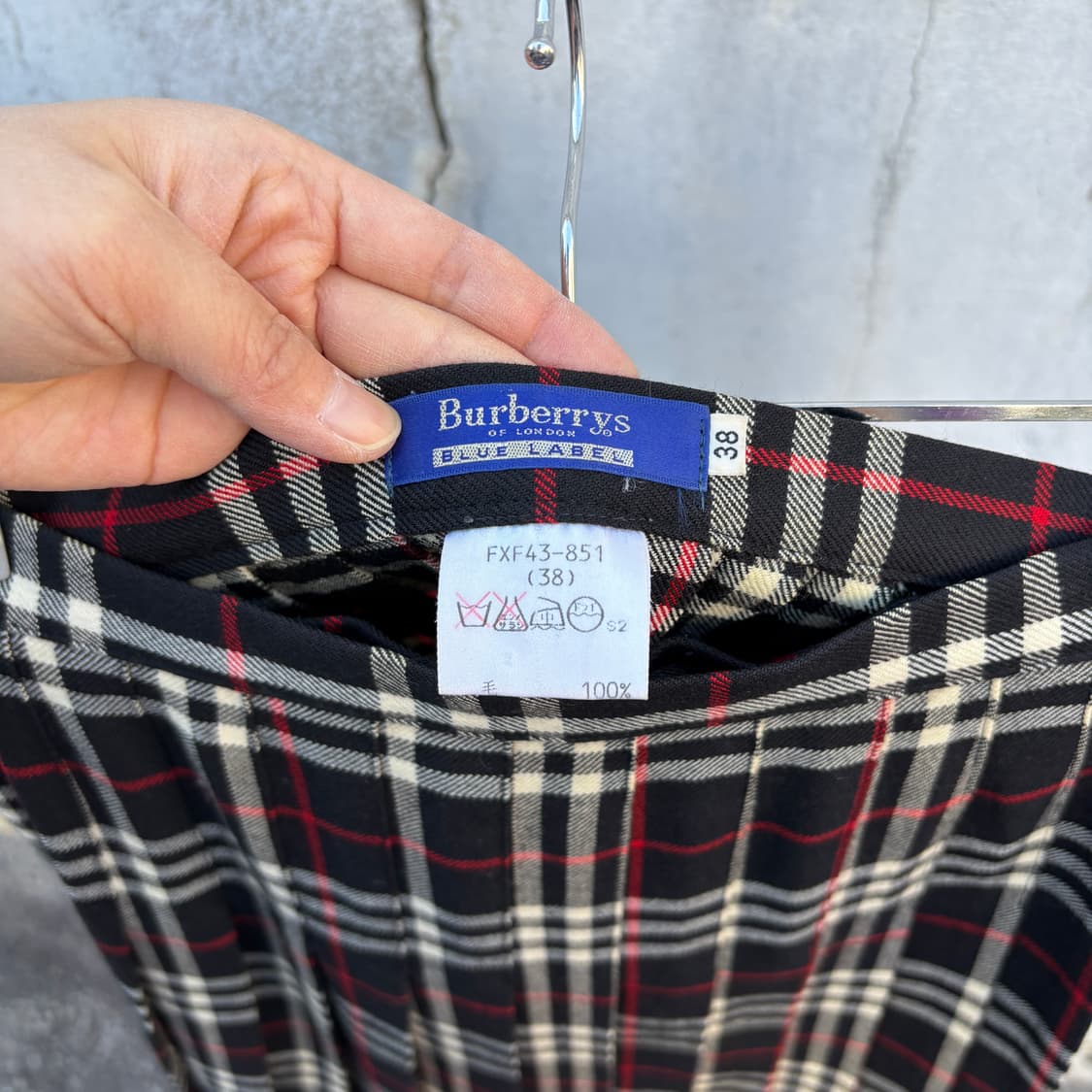 Burberry 버버리 체크 스커트 상품이미지8