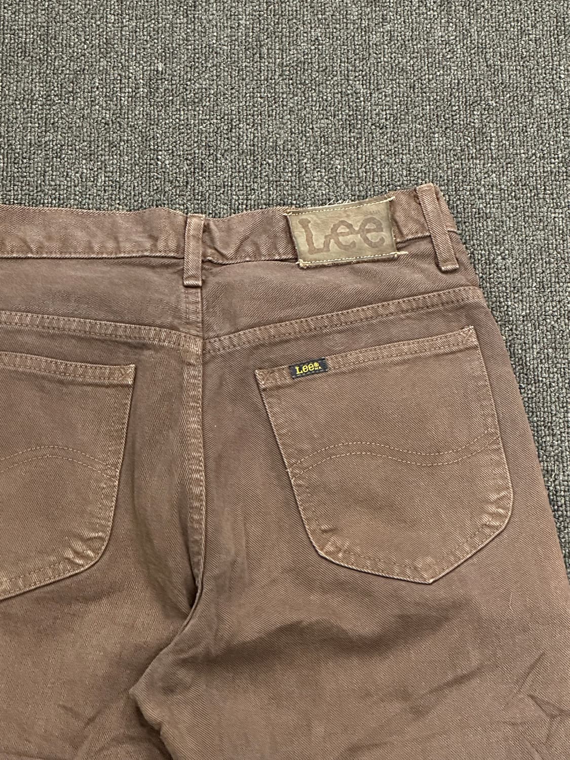 29x34)Lee 빈티지 여성 브라운 팬츠 상품이미지9