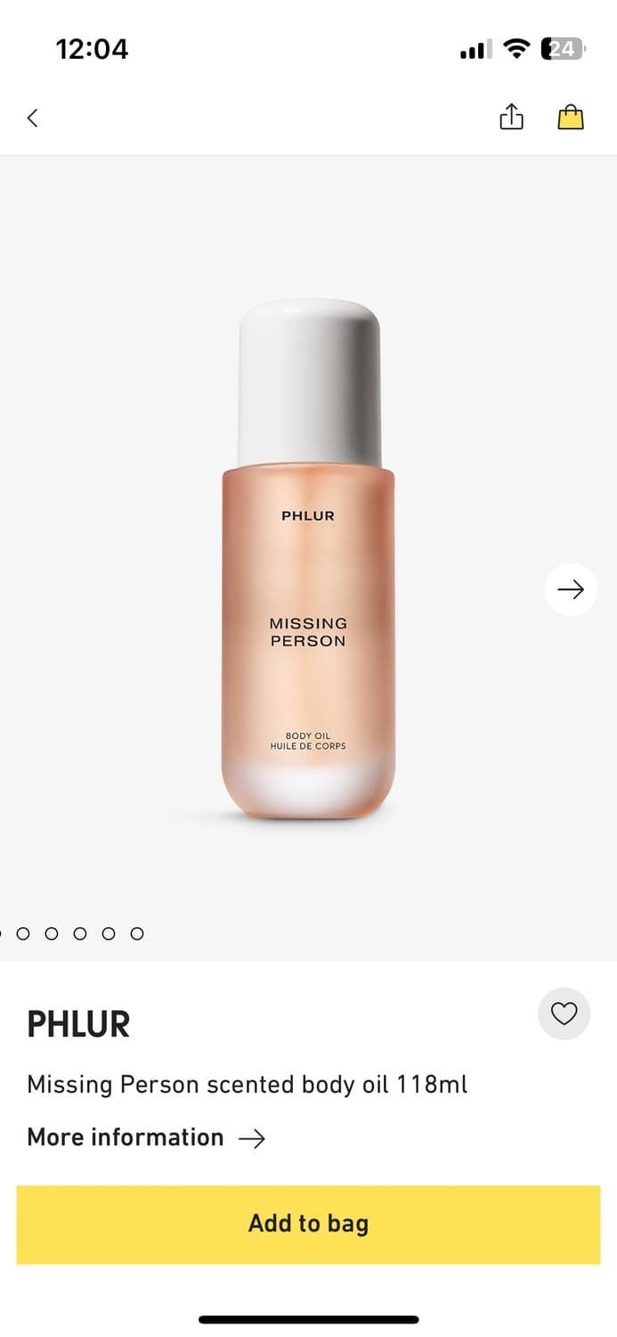 Phlur 미씽퍼슨 missing person 바디오일 상품이미지4