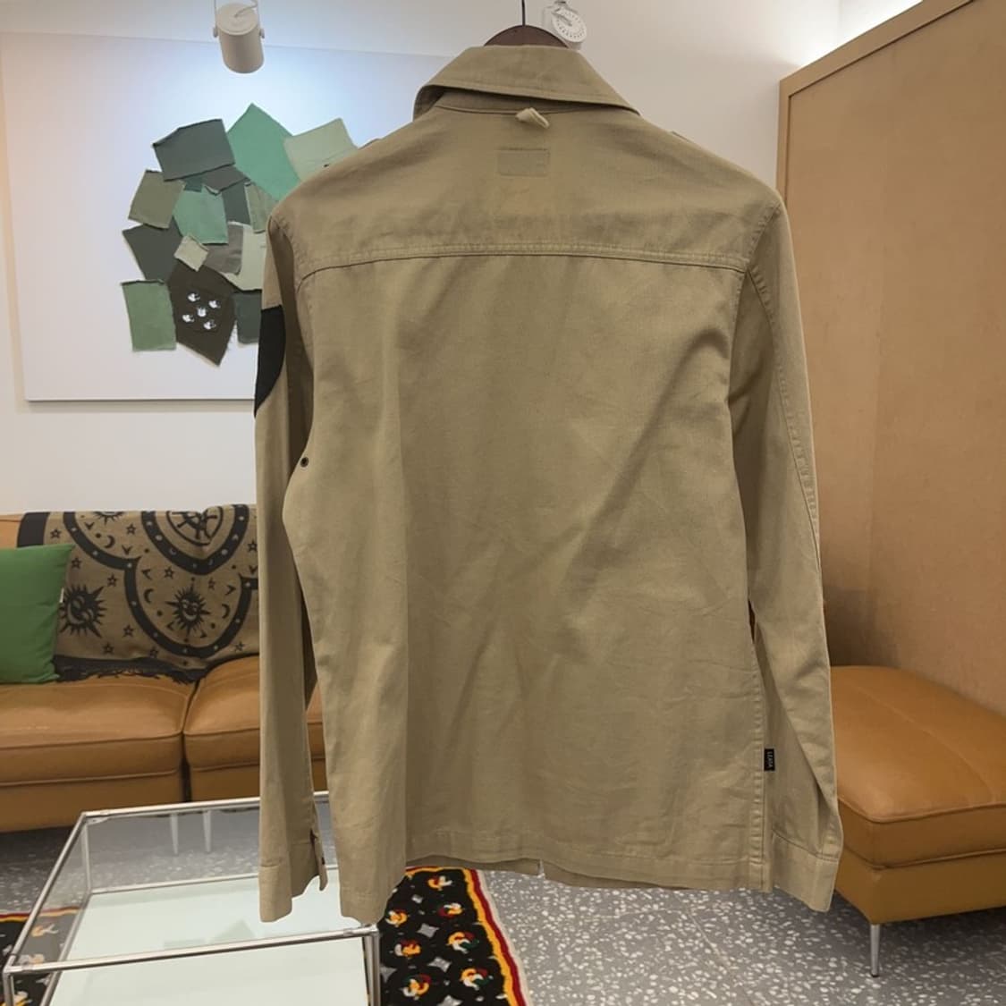 리타 빈티지 밀리터리 워크 트러커 셔츠 자켓 M C07693 상품이미지4