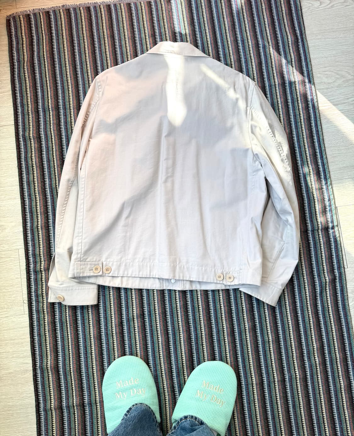 코스 유틸리티 트윌 오버셔츠 상품이미지3