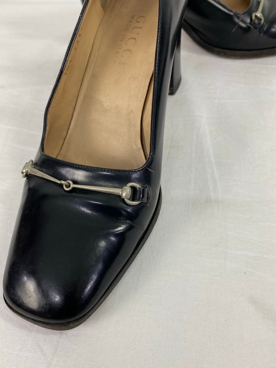 GUCCI 구찌 홀스빗 펌프스 힐 35 상품이미지6