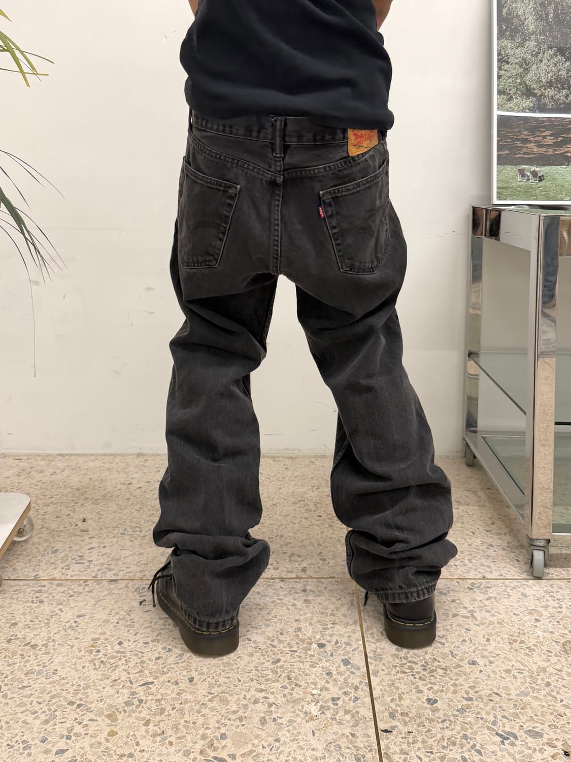 리바이스 505 레귤러 스트레이트 블랙 상품이미지2