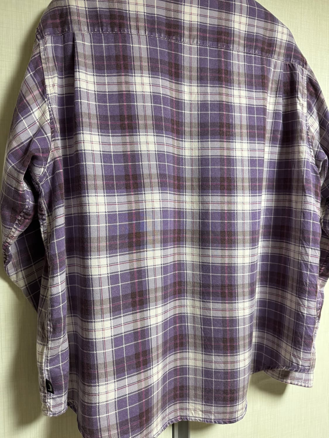 [L] 스투시 매튜 플레이드 셔츠 라벤더 상품이미지6