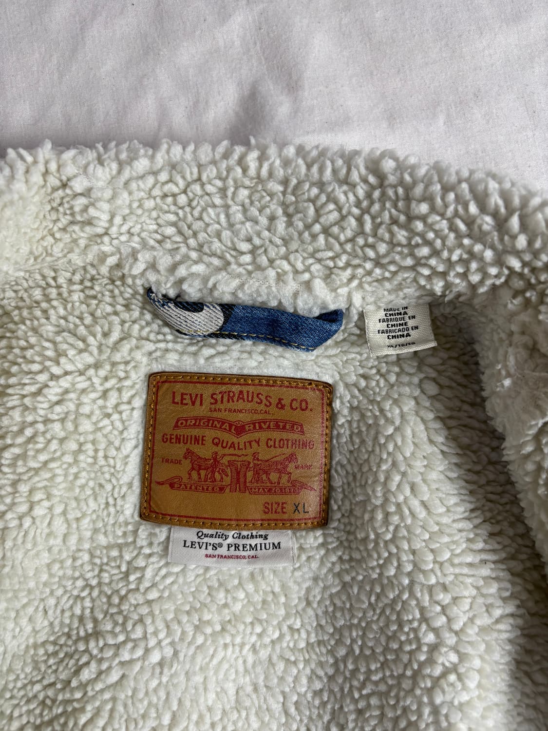 Levis x Disney 리바이스 디즈니 쉐르파 트러커 자켓 XL 상품이미지6