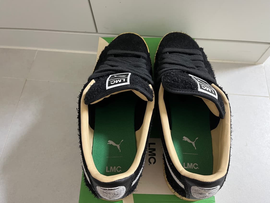 푸마 x LMC 스웨이드 빈티지 블랙 280 상품이미지3