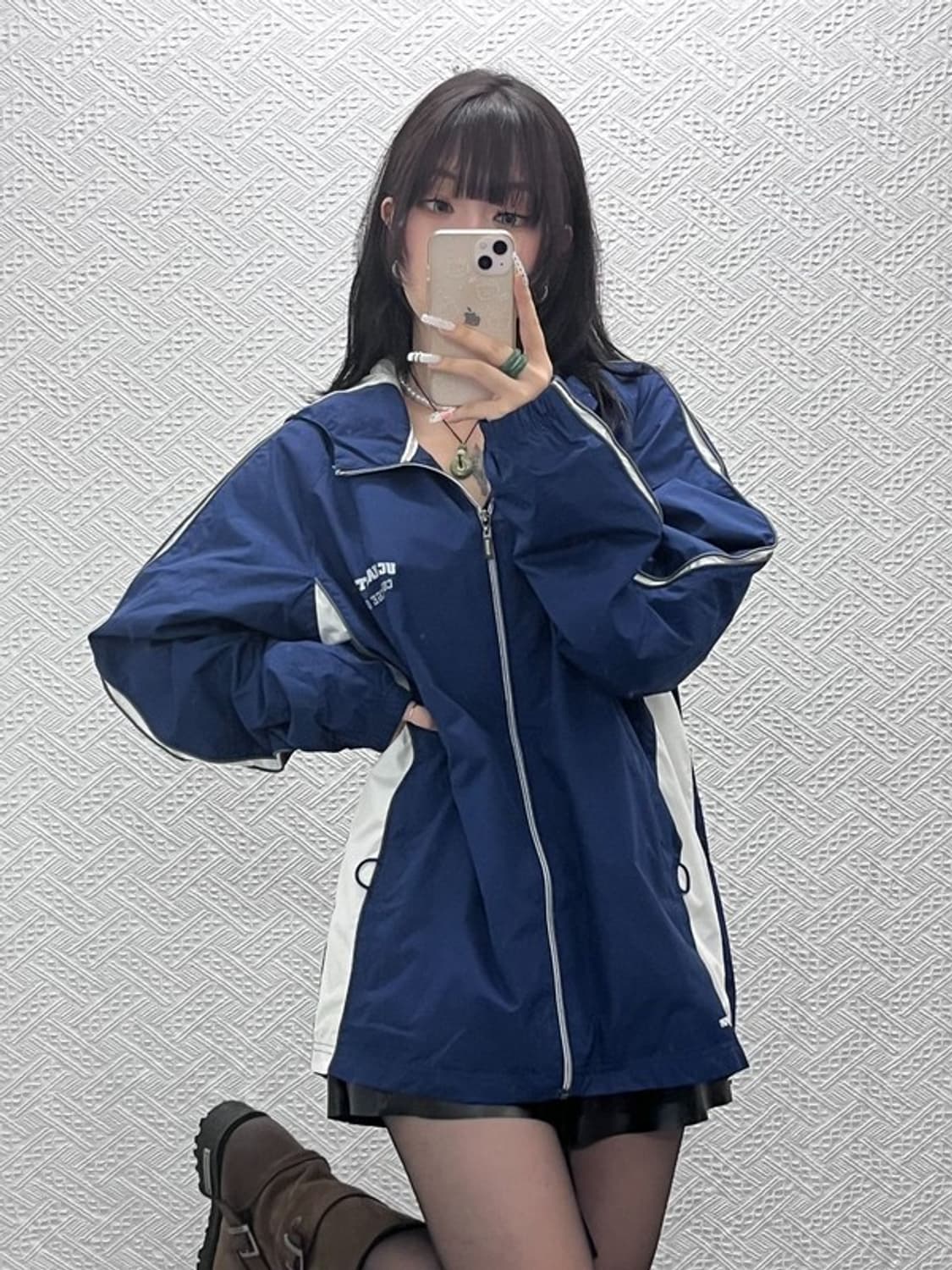 잔스포츠 초희귀 올드스쿨 레트로 00's 바람막이 자켓 M C10989 상품이미지1