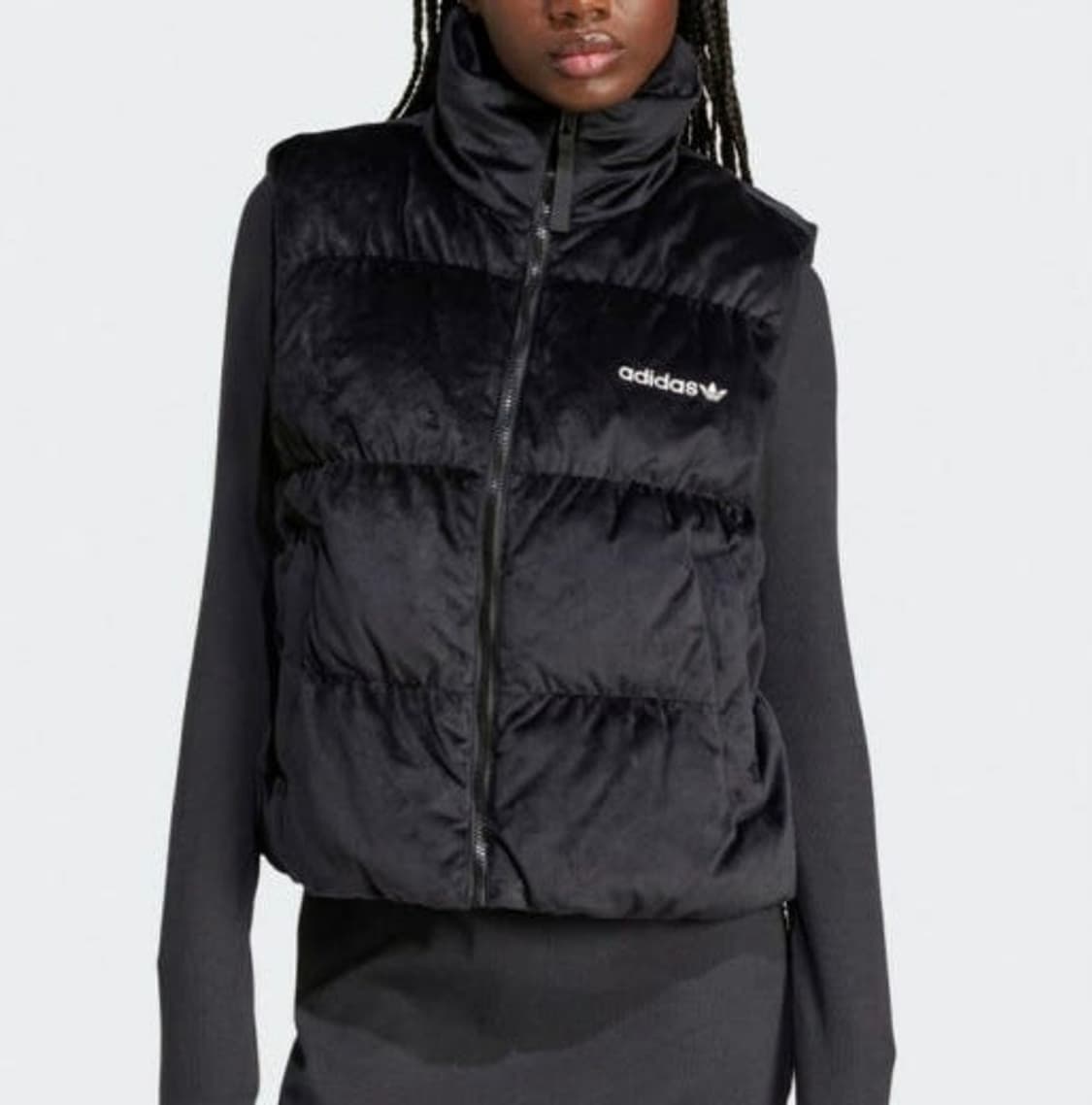 아디다스 리젠 벨벳 다운 베스트 패딩조끼 s 상품이미지1