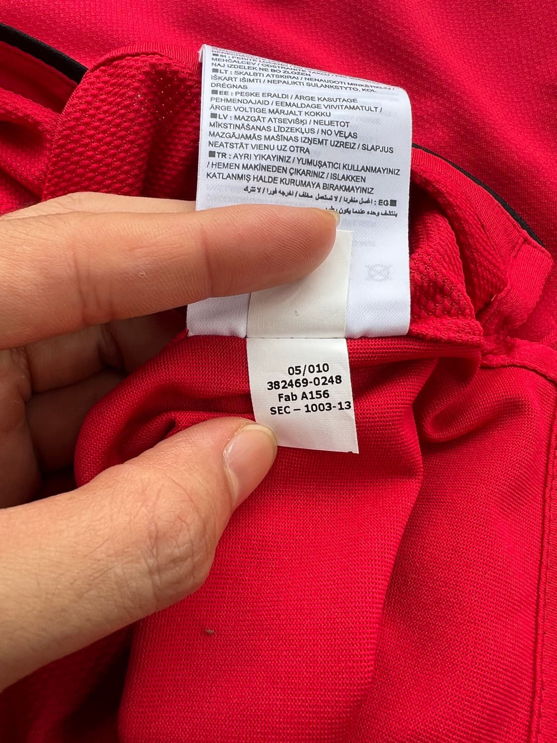 Nike 10-11 맨체스터 유나이티드 베르바토프 유니폼 상품이미지8