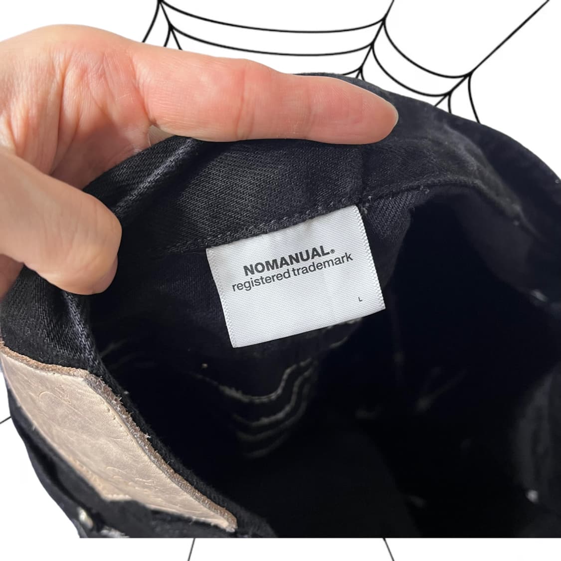 노메뉴얼 철조망 바지 상품이미지6