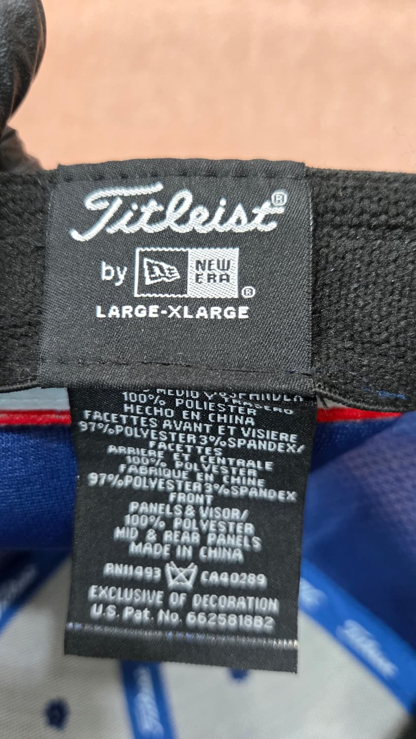 [정품] 타이틀리스트 x 뉴에라 콜라보 메쉬캡 (L-XL) 블루 상품이미지7