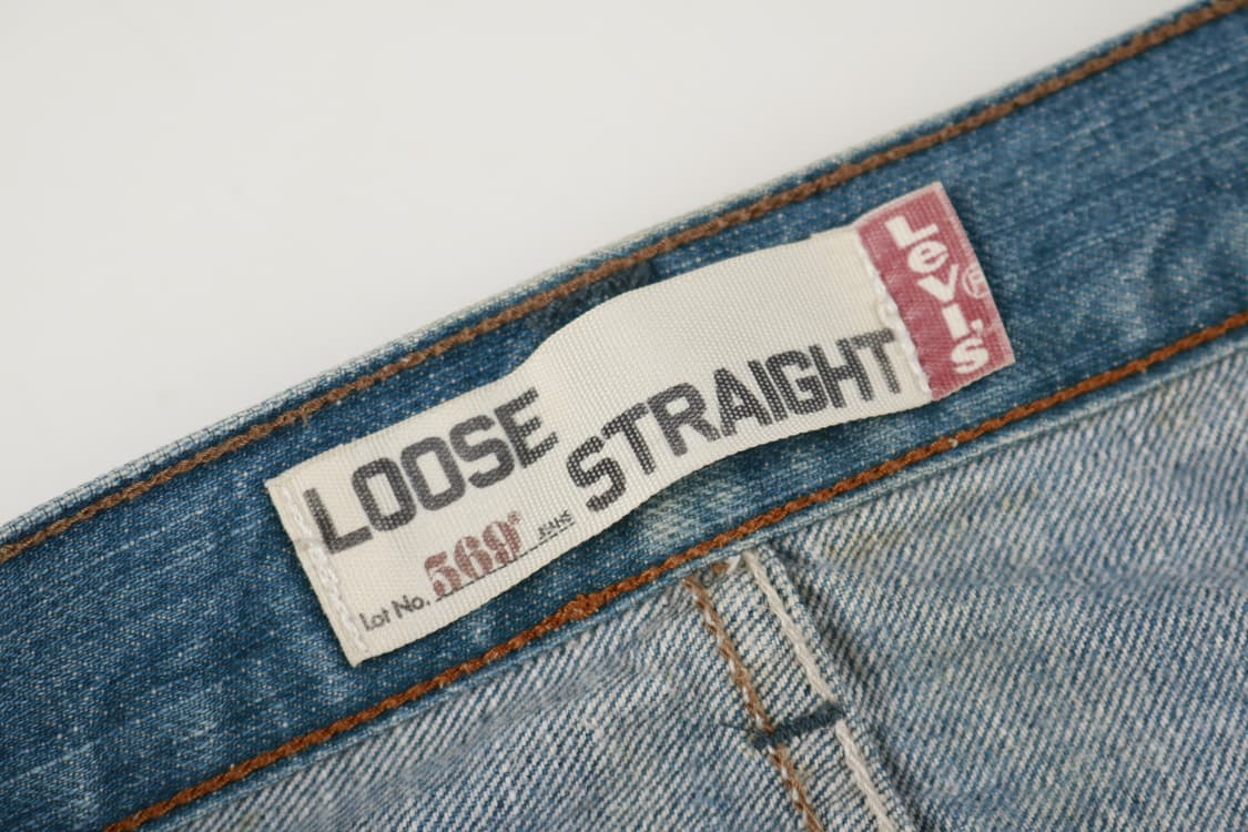 [38인치] 00's 리바이스 569 루즈 스트레이트 데님팬츠 상품이미지4