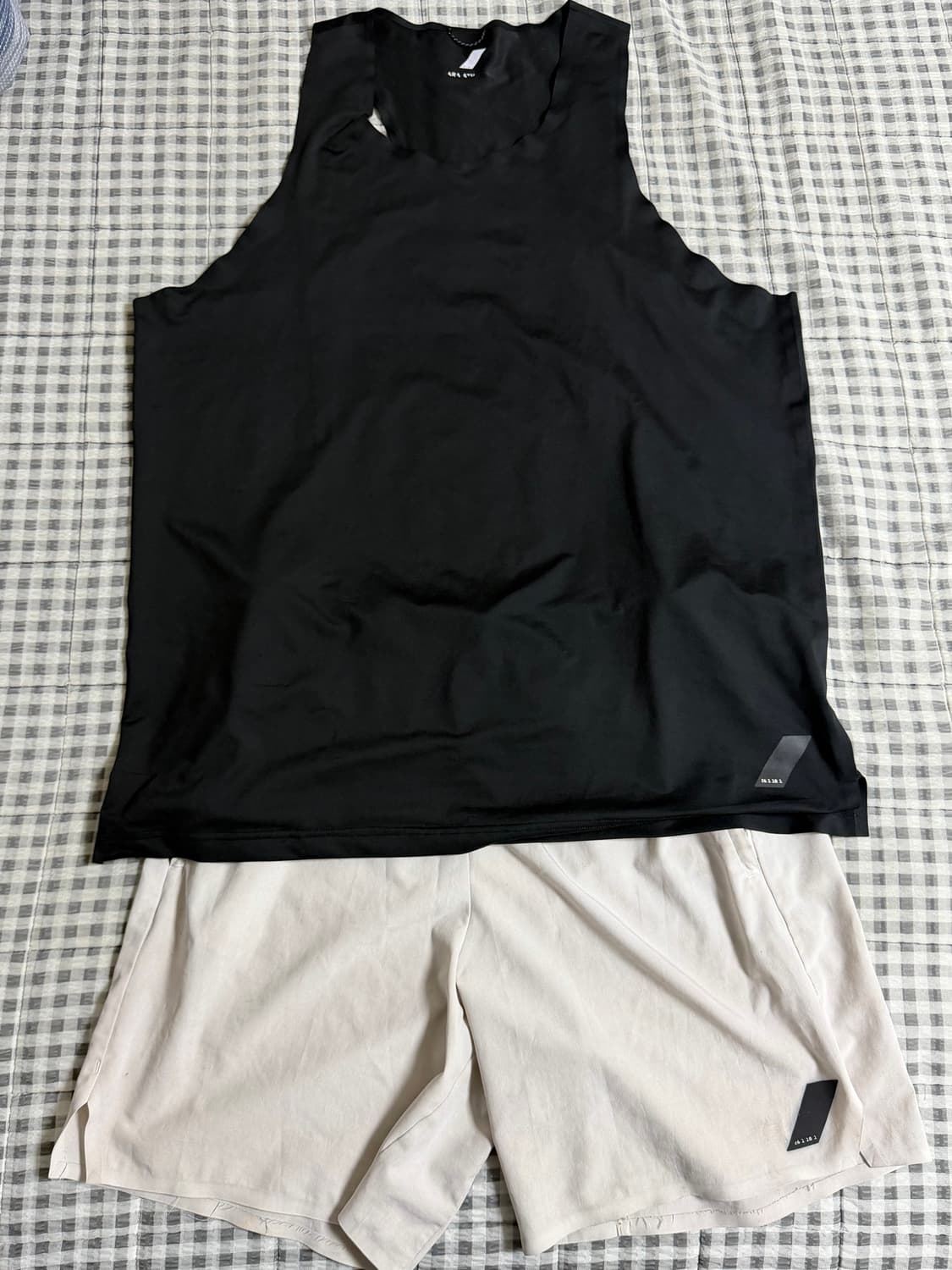 (L) Zara 자라 ATHLETICZ 런닝 싱글렛 + 바지 상품이미지1