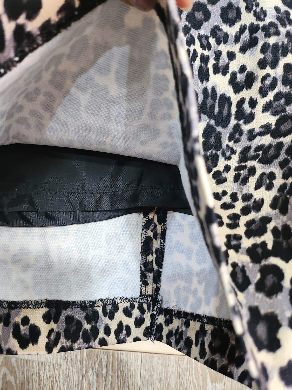1127) 레오파드 패턴 스커트 상품이미지5