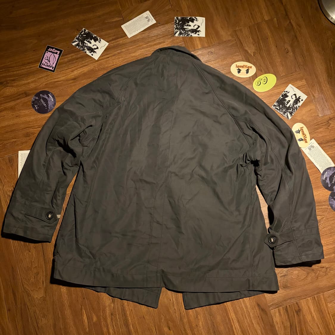 Armani collezioni 밀리티리 버튼 코트 상품이미지3