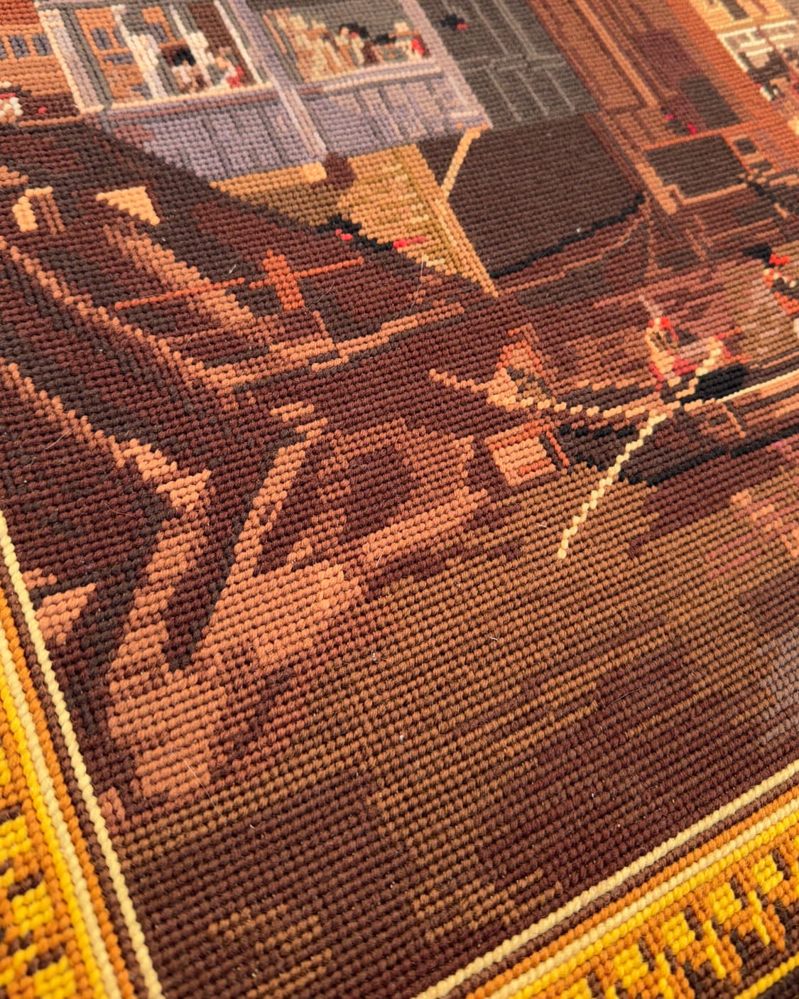 빈티지 소품 우드 프레임 태피스트리 아트워크 상품이미지4