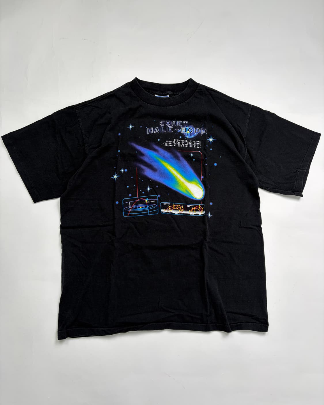 90s Comet Tee (black) 상품이미지1