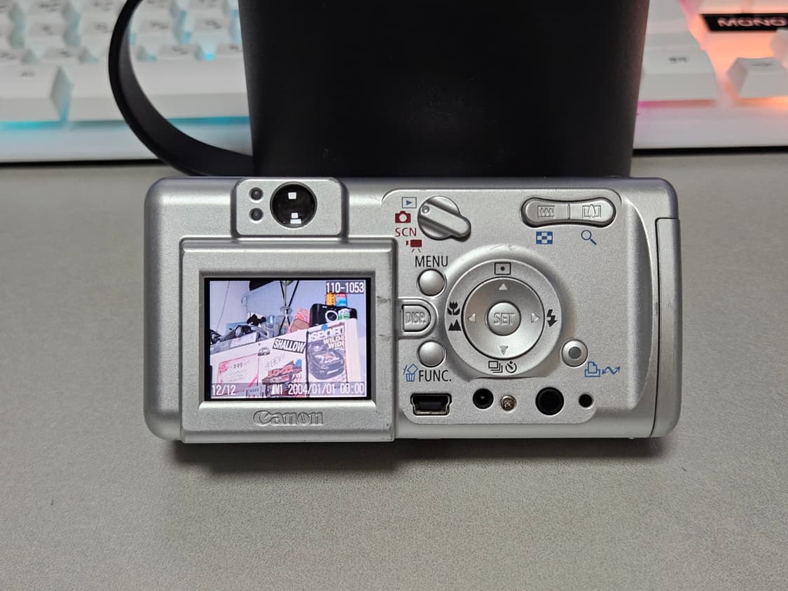 캐논 파워샷 A400 빈티지 디카 상품이미지4