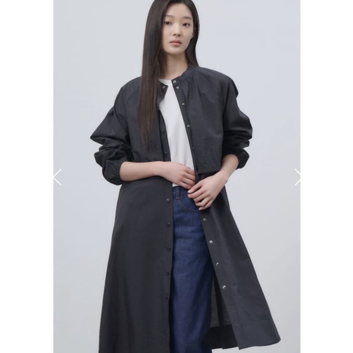 24 빈폴 레이디스 원피스 롱 바람막이 90 상품이미지1