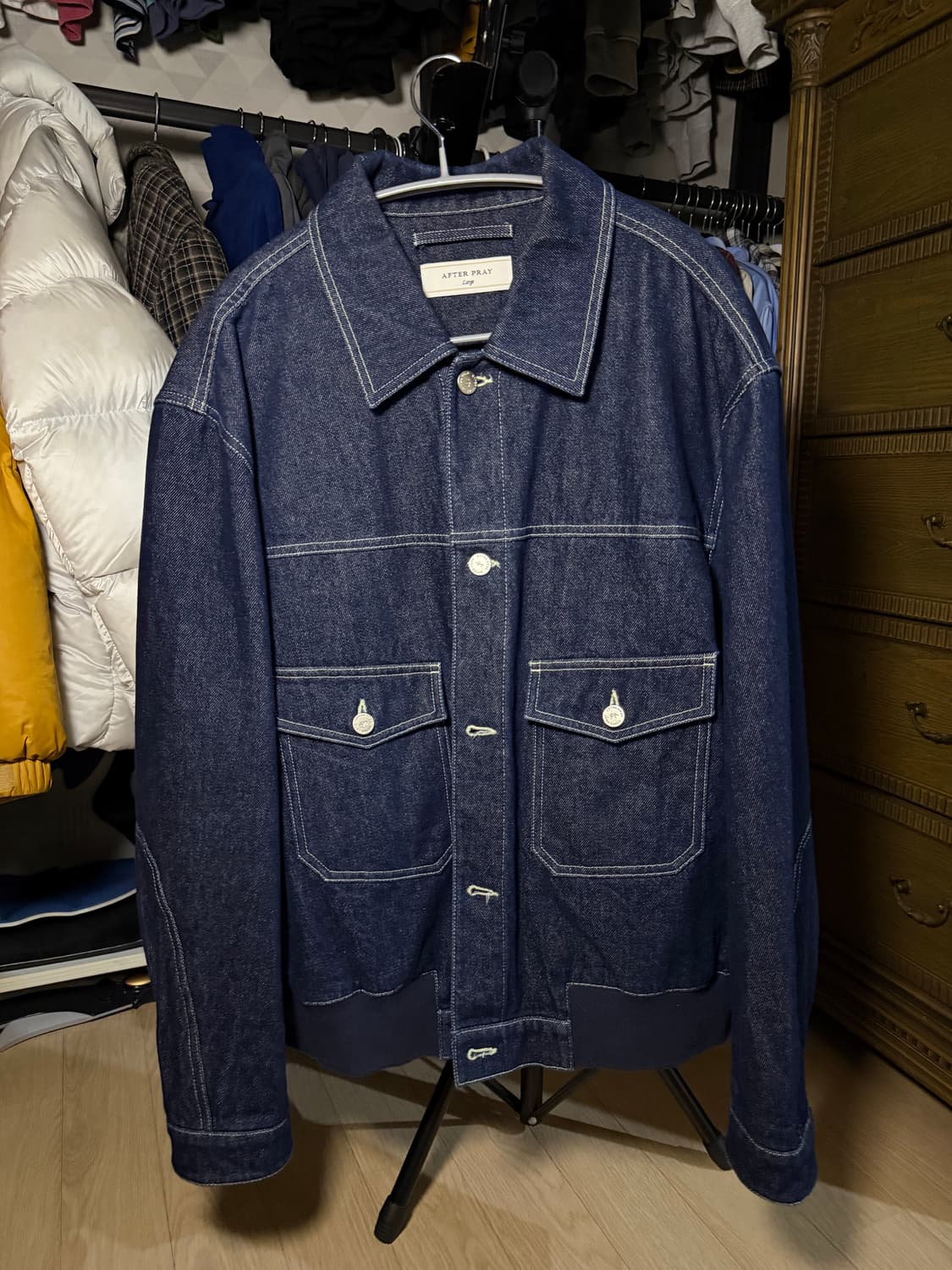 애프터프레이 데님 자켓 L 상품이미지1
