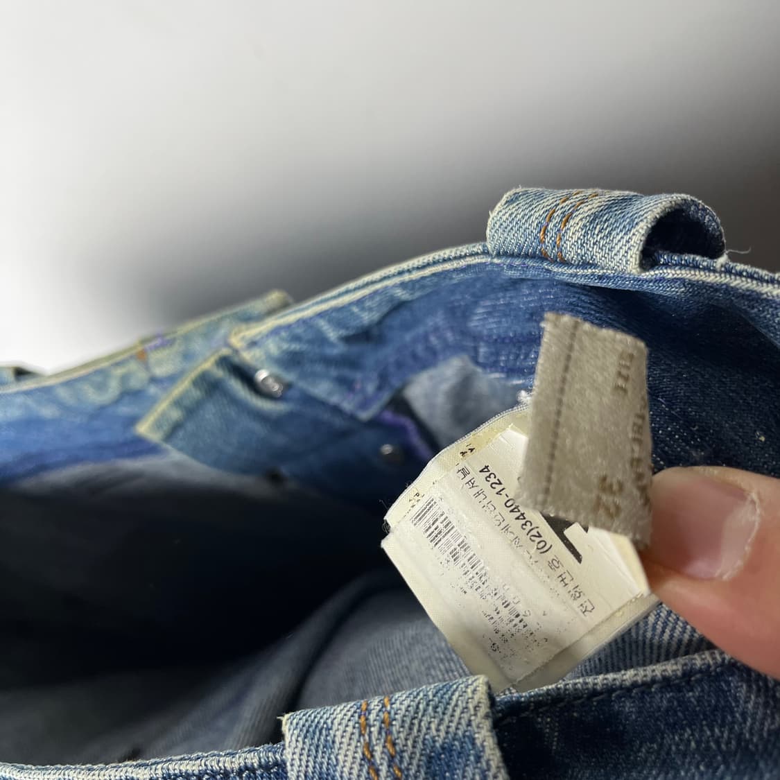 [Diesel] 디젤 3D 포켓 워싱 데님팬츠 상품이미지6