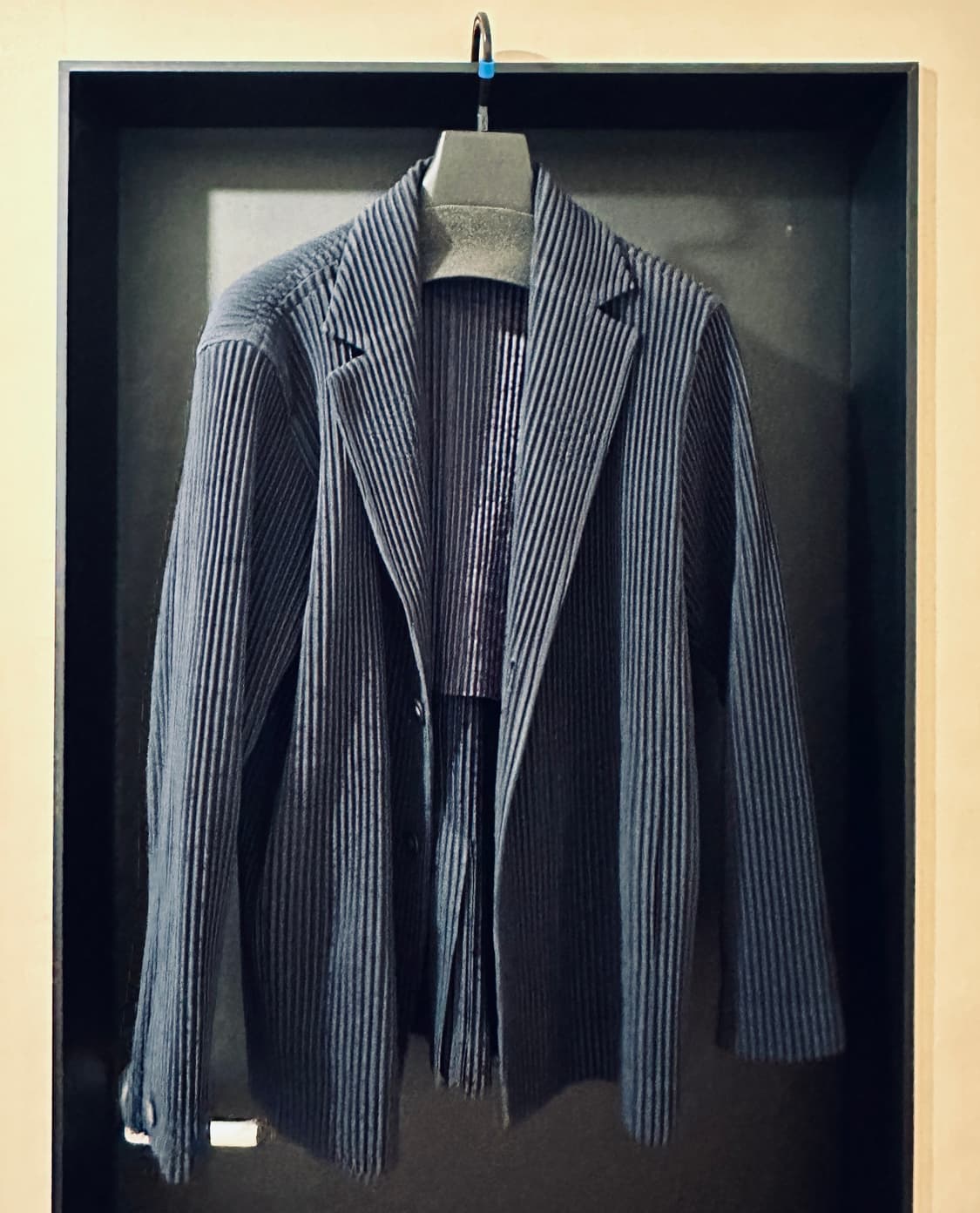 옴므플리세 이세이미야케 베이직 자켓 네이비 3사이즈 신품급 상품이미지2