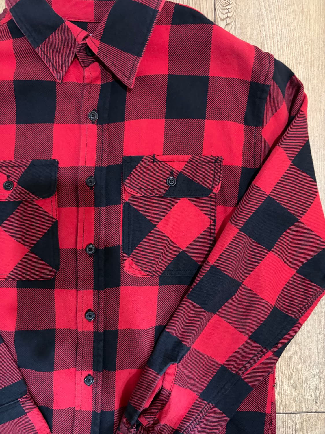 M) 아비렉스 플란넬 셔츠 상품이미지2