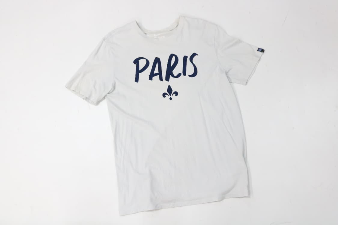 Nike 나이키 PSG 파리 생제르맹 빅로고 화이트 반팔티셔츠 (L) 상품이미지2