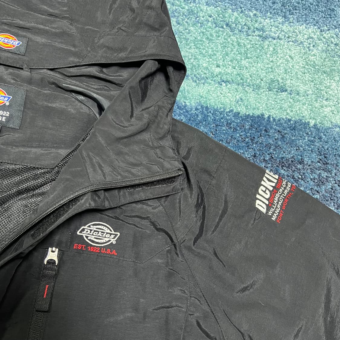 디키즈 후드 바람막이 블랙 상품이미지3